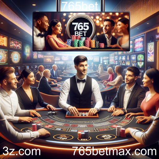 Experimente a Emoção do Cassino ao Vivo no 765bet